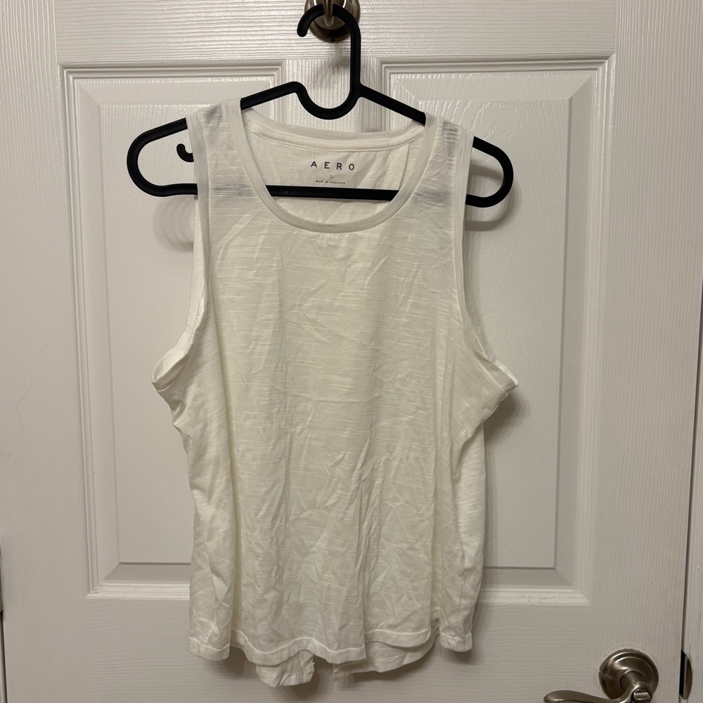 Aero | Active White Tank Top